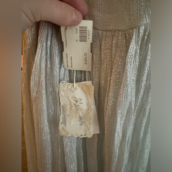 Mes demoiselles Monica silver dress medium - Picture 5 of 5